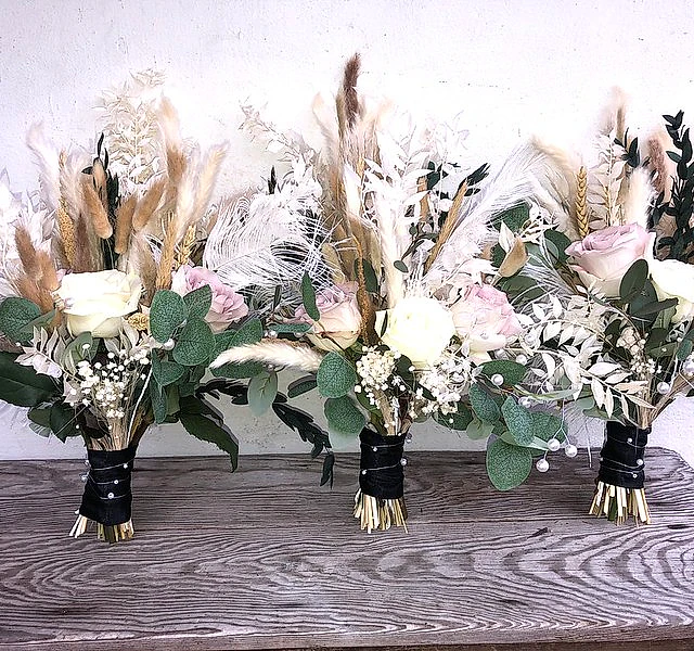 Pampas grass bouquet 